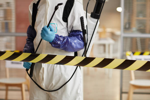 Professional Biohazard technician working in Union City, MI